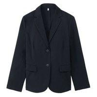 無印良品 MUJI 無印良品 女式 弹力速干 夹克 海军蓝 M