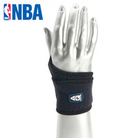NBA AQ 护腕带举重哑铃网球篮球护具加压吸汗护腕健身手套 AQ0033AA 图片色 均码