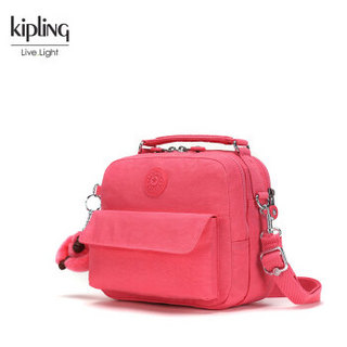 Kipling 凯浦林 春夏迷你小巧布包单肩包手提女士双肩包K04472 都市亮粉