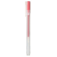 無印良品 無印良品 MUJI 凝胶中性墨水圆珠笔 红色 0.38mm