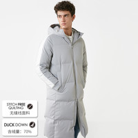 SELECTED 思莱德 S|418412528 男士长款连帽羽绒服