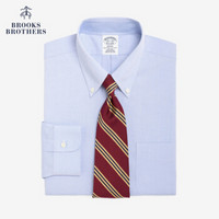 Brooks Brothers/布克兄弟男士免烫牛津纺Supima棉衬衫1000005631 4000-浅青色 15/H/4