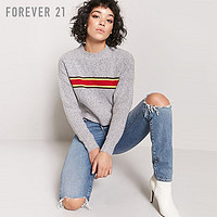 Forever 21 00244006 女士短款针织衫