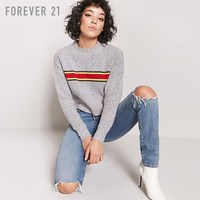 Forever 21 00244006 女士短款针织衫