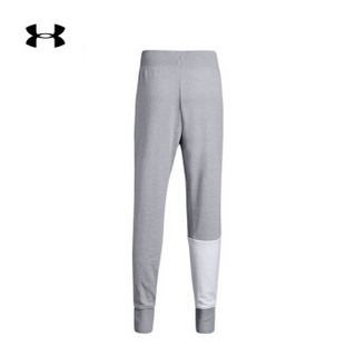 安德玛官方 UA Double Knit女童 运动长裤 Under Armour-1317810 灰色035 童M