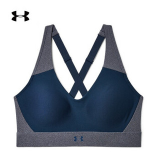 安德玛官方UA Vanish女子含胸垫运动内衣—中强度Under Armour-1322657 蓝色496 S