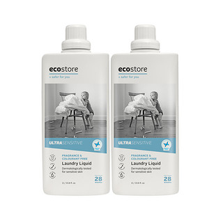 Ecostore 高浓缩无香婴幼儿洗衣液 1L*2瓶