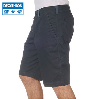  DECATHLON 迪卡侬 ARPENAZ 100 男款徒步短裤 (蓝色、38)