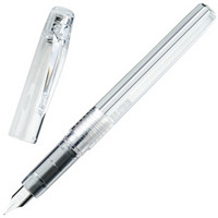PLATINUM 白金 PSQC-400 透明钢笔 F尖 百年纪念款
