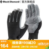 Black Diamond/黑钻/BD 全指攀岩手套-Crag Glove 801858 Black(黑色) L