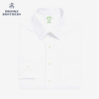 Brooks Brothers/布克兄弟男士尖领免烫长袖正装衬衫1000005637 1001-白色 14/H/2