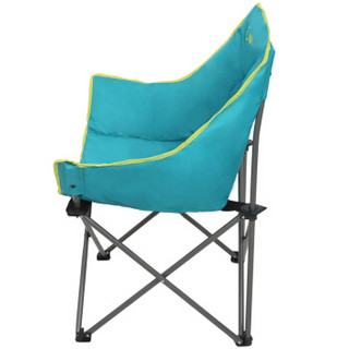 思凯乐户外 折叠椅 靠椅 沙滩椅 午休椅 钓鱼椅 懒人沙发 便携 Z6520014 祖母绿 JM