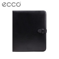 ECCO爱步纳海姆商务休闲Ipad套 时尚简约牛皮Ipad保护套 黑色910446390099