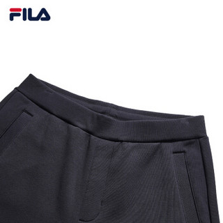 FILA（斐乐）2019 G系列男长裤2019春季新品运动休闲裤潮流针舒适织运动长裤男 藏青色-NV 175/84A/L