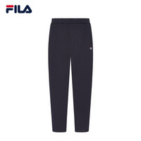 FILA（斐乐）2019 G系列男长裤2019春季新品运动休闲裤潮流针舒适织运动长裤男 藏青色-NV 175/84A/L