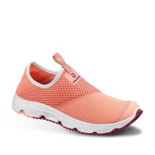 Salomon 萨洛蒙运动恢复鞋 女款户外透气休闲凉鞋 RX Moc 4.0 W 19新品已并 406743粉红色 UK3.5(36)