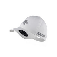 DESCENTE迪桑特 SPORTS STYLE 男女运动生活棒球帽 D8326HCP01 白色-WT M