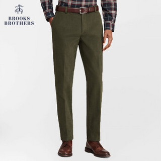 Brooks Brothers/布克兄弟 男士休闲长裤1000052034 3002-墨绿色 3334