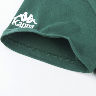 Kappa卡帕 男款运动短袖休闲T恤夏季半袖|K0812TD34 K0812TD34-389/救援绿 M