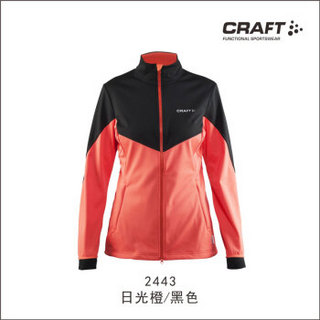 CRAFT/夸夫特 Voyage 保暖防风 透气 冬季户外跑步运动健身休闲夹克上衣 女 深麻灰/太空紫1903578 S