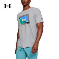 安德玛官方 UA Tennis 男子 运动短袖T恤 Under Armour-1329612 灰色036 XXL