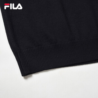 FILA 斐乐官方 男针织套头上衣 2019春季Mordern Heritage系列 白色-WT 180/100A/XL