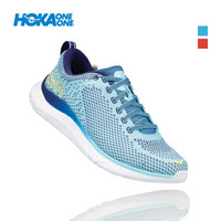 HOKA ONE ONE女琥派训练跑步鞋Hupana Zephyr透气减震轻便健身运动鞋 晶莹蓝/靛蓝 US 8/ 250mm