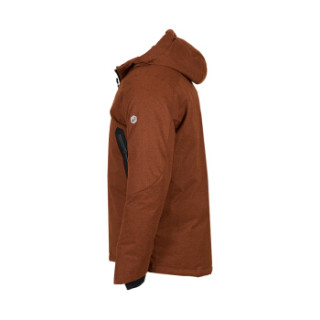 商品asics/亚瑟士 男式时尚厚款连帽羽绒夹克 2031a415-020 铁锈色 l