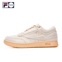 FILA FUSION 斐乐官方旗舰店 女子板鞋小白鞋休闲鞋网球鞋女鞋 米色-AG 36