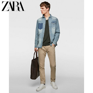 ZARA 00693331501 男士羊毛基本款针织衫