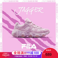 FILA 斐乐官方 JAGGER爪爪鞋 男女同款老爹鞋 新款情侣款复古跑鞋休闲鞋男鞋女鞋 女-雪丁香-ALS（鞋型宽松，瘦脚建议拍小半码） 42