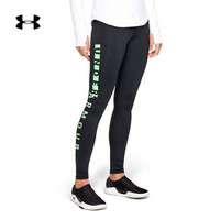 Under Armour 安德玛官方 UA 女子 WM 运动紧身长裤-1318028 黑色001 S