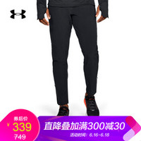 Under Armour 安德玛 UA男子OutrunStorm运动长裤-1305203 黑色001 XL