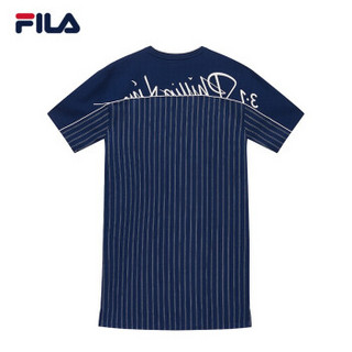 1FILA X 3.1 Phillip Lim 女子连衣裙2019春季新款舒适连衣裙女装 新墨蓝-NV 175/92A/XL