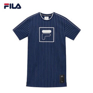 1FILA X 3.1 Phillip Lim 女子连衣裙2019春季新款舒适连衣裙女装 新墨蓝-NV 175/92A/XL