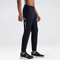 DESCENTE迪桑特男裤 ACTIVE运动版 男子针织跑步长裤 D9223CFP41M 黑色-BK M(170/80A)