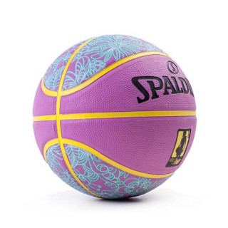 NBA-Spalding 斯伯丁 NBA 4Her 6号 橡胶篮球 83-050Y 图片色