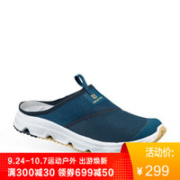 萨洛蒙（Salomon）男女款透气舒适恢复休闲鞋 RX SLIDE 4.0 19新品 406731深蓝色【男款】 UK8(42)