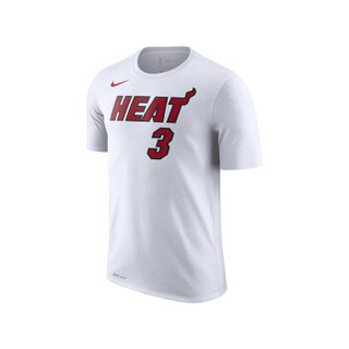 NBA-Nike 热火队 韦德 3号 男子短袖 T恤 图片色 L