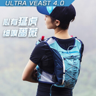 UD Ultra Vest 4.0新款 女士款专业越野跑步背包软水壶水袋户外双肩包10L 10L珊瑚红80459218CR ML/LG胸围76-102CM