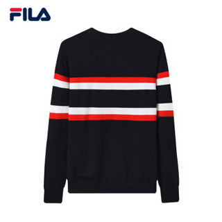 FILA 斐乐官方 男针织套头上衣 2019春季Mordern Heritage系列 红色-RD 185/104A/XXL