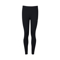 ASICS亚瑟士男式夜跑运动紧身裤跑步长裤LITE-SHOW142561-0904 黑色 XL