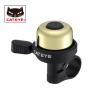 猫眼（CATEYE） 自行车铃铛纯铜山地车折叠车小铃铛 骑行装备单车配件 PB-1000P 金色