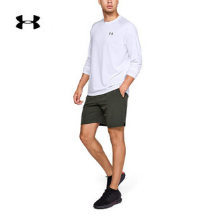 安德玛官方 UA Tech 男子 运动长袖T恤 Under Armour-1328496 白色100 L