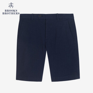 Brooks Brothers/布克兄弟泡泡纱百慕大式短裤1000044900 4004-藏青色 37