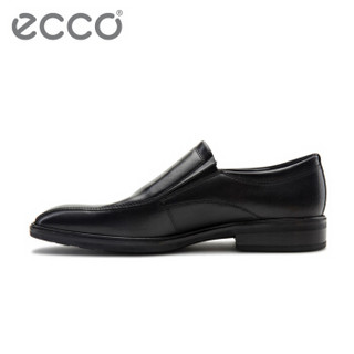 ECCO爱步男士皮鞋 春夏新品商务正装一脚套鞋 伊利诺 623024 黑色01001 42