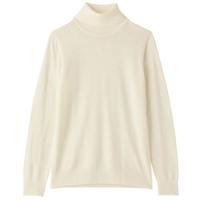 MUJI 無印良品 女士高领羊毛毛衣 W7AA871
