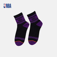 NBA男士休闲运动平板 中邦袜 图片色 均码