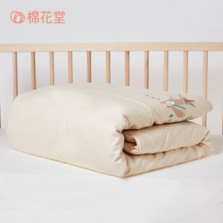 棉花堂 婴儿床梭织纯棉被套 秋冬新款宝宝新生儿被罩儿童被褥面 宝宝被套 小精灵；130*100cm