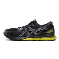 ASICS亚瑟士男跑步鞋宽楦GEL-NIMBUS 21 (2E)1011A172-003 黑色/黄色 41.5